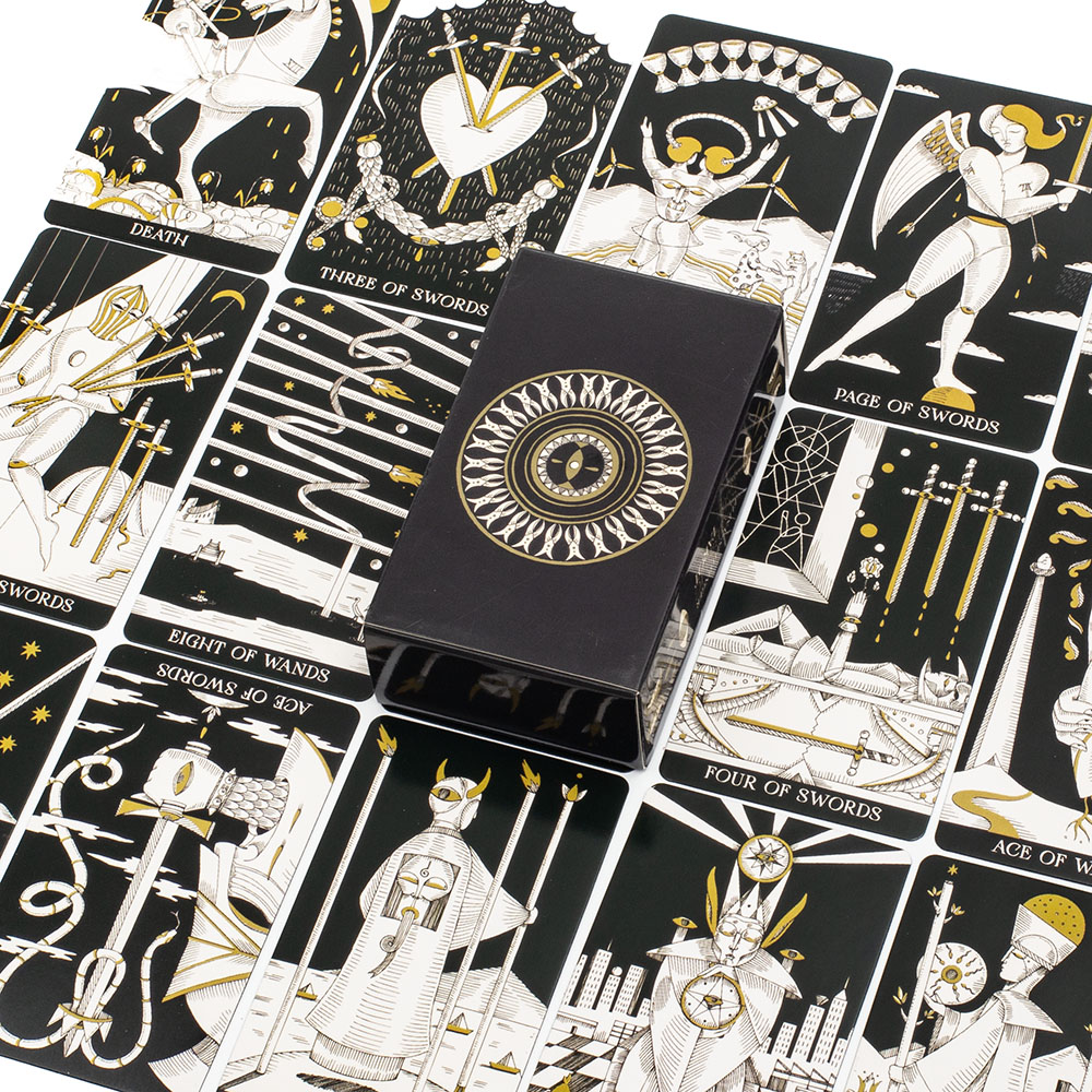 Tarot Cards Deck With Guidebook - Cartas de Tarot de alma simbólica,