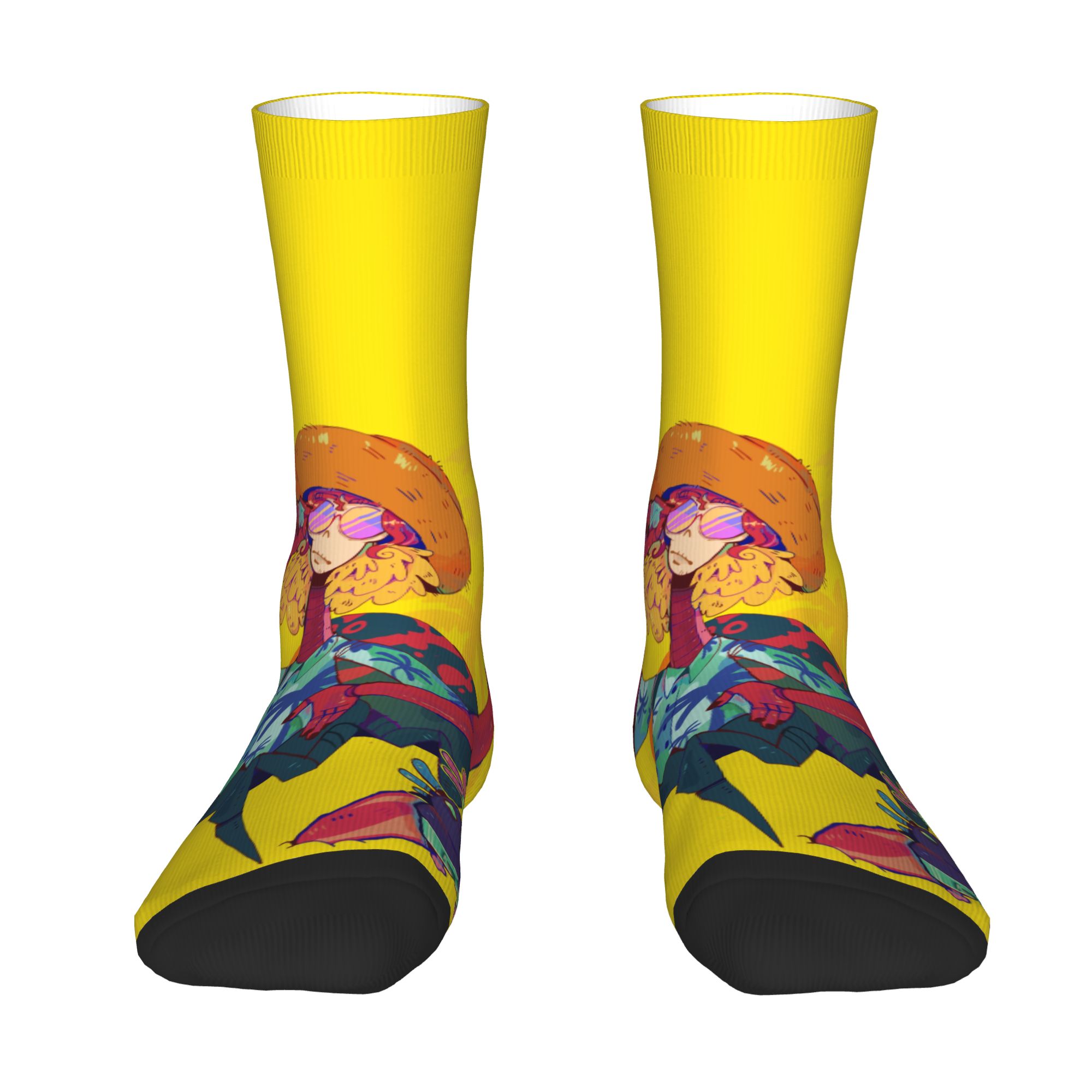 Video Games - Calcetines Personalizados con Diseño de Monstruos