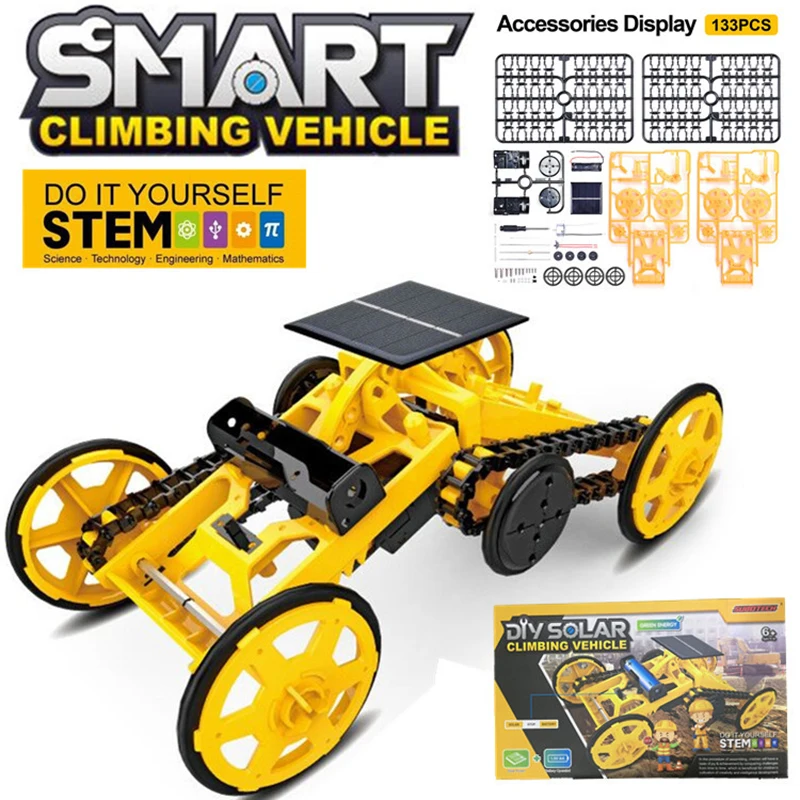 Stem Solar Robot Kit For Kids - Juguete Solar novedoso para niños, Kit
