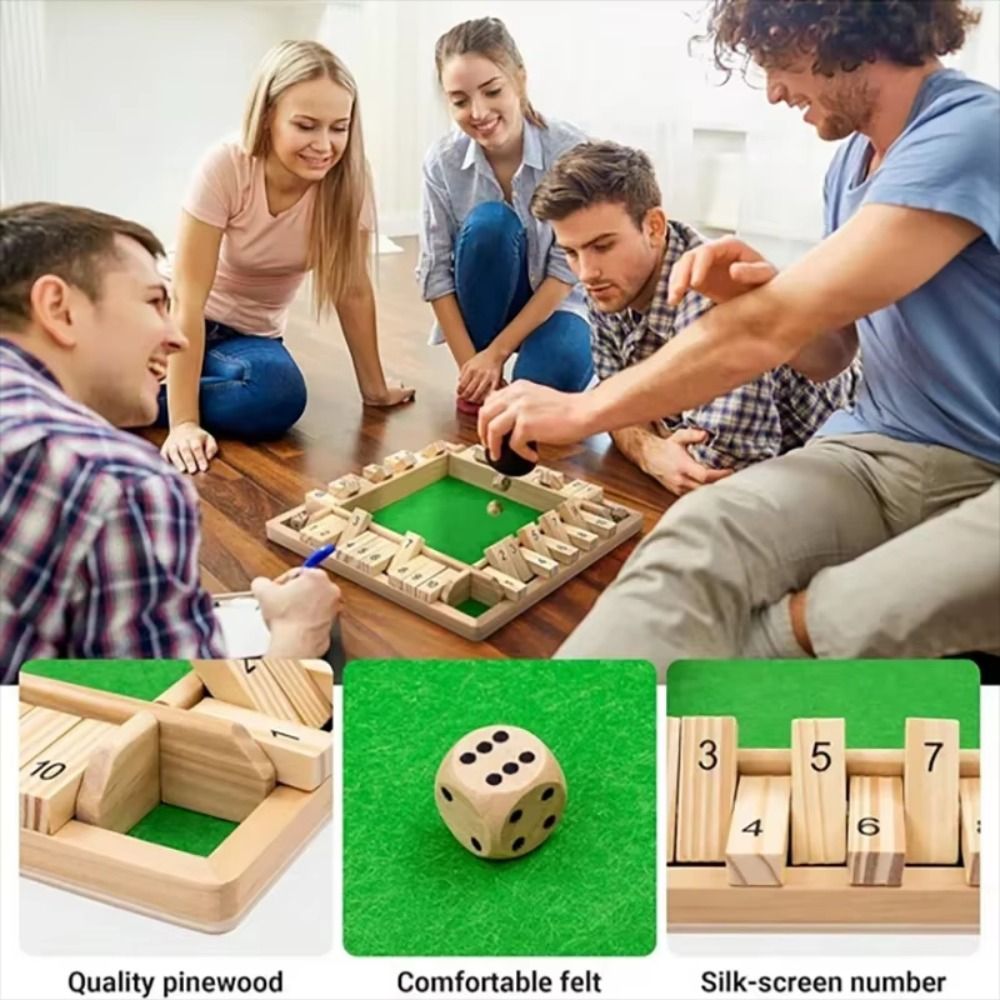 Board Games - Juego de Mesa Shut The Box,