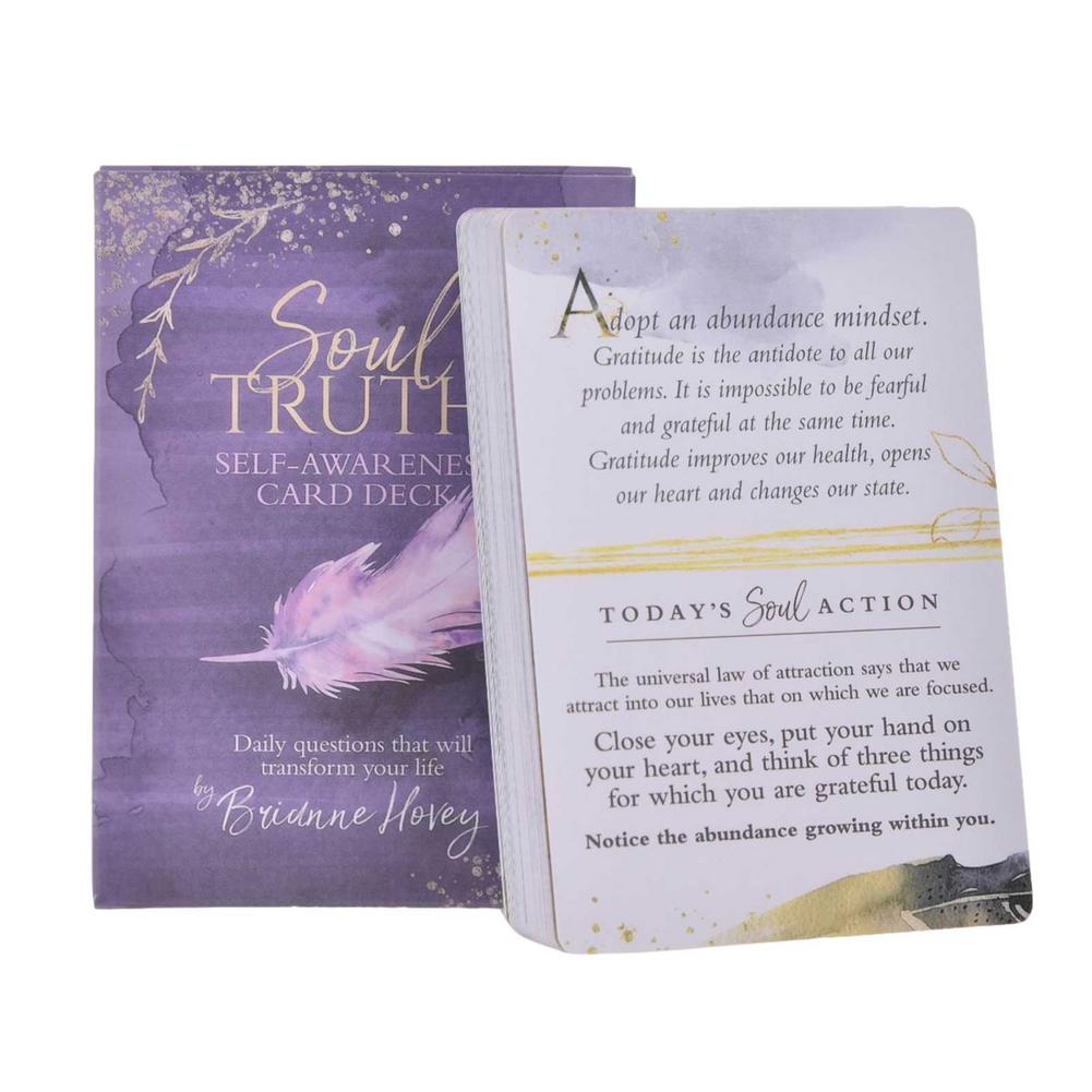 Tarot Cards Deck With Guidebook - Baraja de cartas de autodeciencia Soul