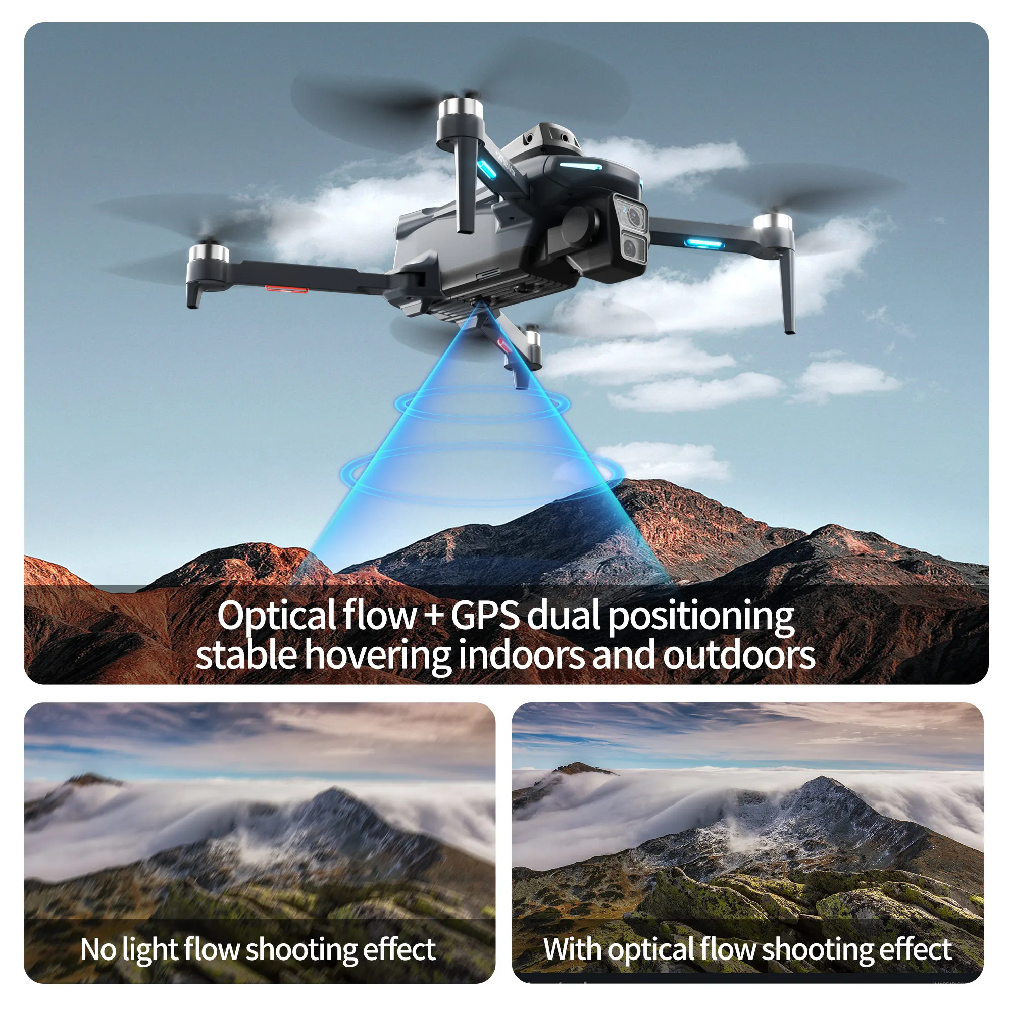 Dron Original XT606 Profesiona - Fpv Brushless Rc Drone 4K reseña y precio