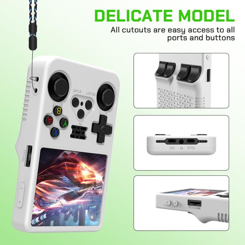 Funda Protectora de Silicona p - Retro Handheld Game Console R36S reseña y precio