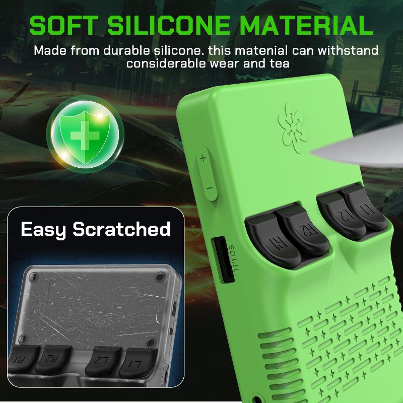 Funda Protectora de Silicona p - Retro Handheld Game Console R36S reseña y precio