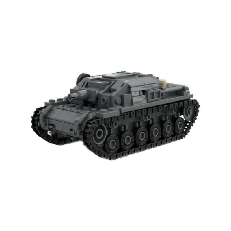 Tanque militar MOC modelo B, b - Lego Compatible Military Tank reseña y precio