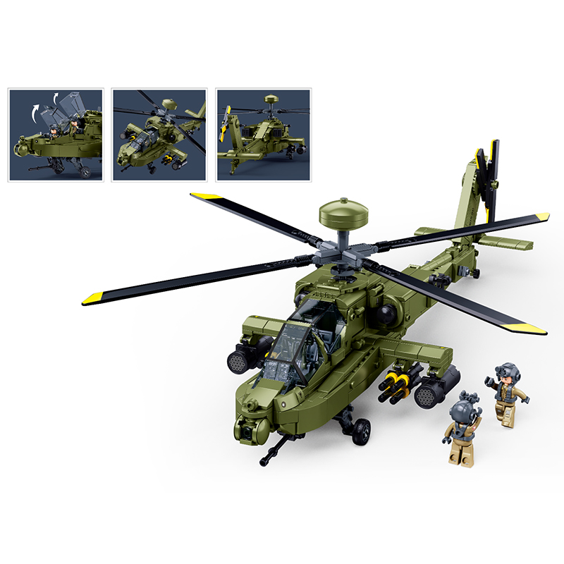 Sluban M38-B1536, modelo de he - Lego Compatible Military Tank reseña y precio