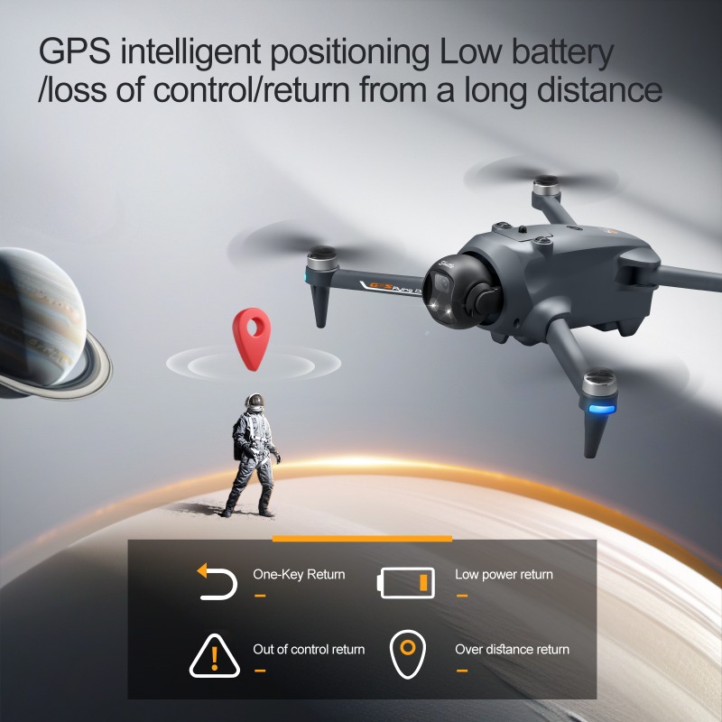 Nuevo Mini Dron RC YL059 con C - Fpv Brushless Rc Drone 4K reseña y precio